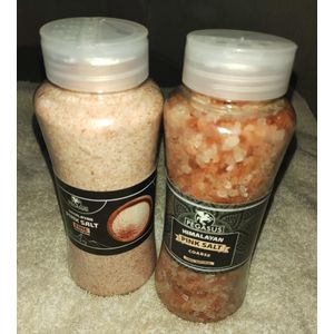 Pegasus Smooth and Coarse pink salt