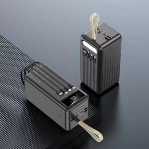 SHPLUS 80,000mAh High-Capacity Fast-Charging Power Bank with LED Light (SH-P8001)