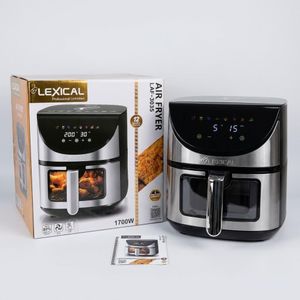 Lexical 6-Litre Touchscreen Air Fryer & Rapid Air Circulation Oven