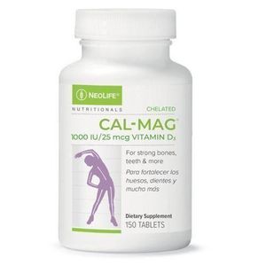 Neocube Cal Mag Chelated W 400 IU Vitamin D3 150 Capsules