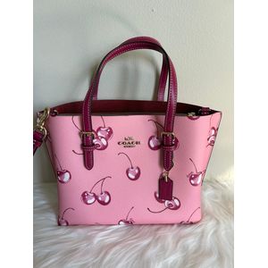 Pink Coach Mollie Tote 25