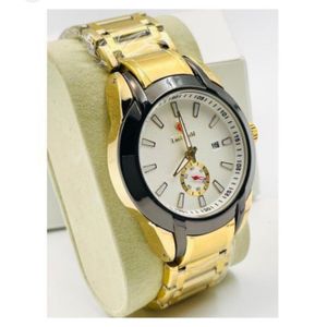 LUXURY SOPHISTICATED GOLD MENS WRISTWATCH 