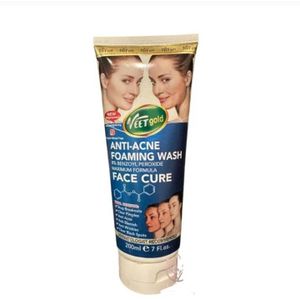 VEET GOLD Anti-Acne foaming face wash - Face Cure (200ml)