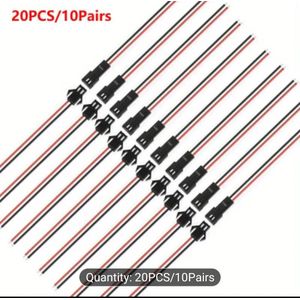 Long Sm Connector terminal Wire Plug Male To Female (10pics) 