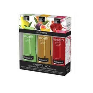 Neutrogena Rainbath Replenishing Shower Bath Gel Tri Pack 473ml Each