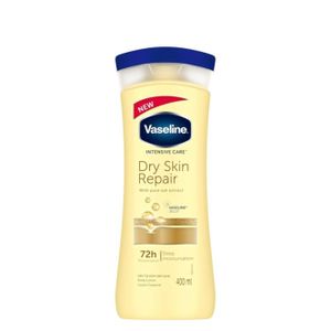 400 ml bottle of Vaseline Intensive Care Dry Skin Repair Body Lotion
