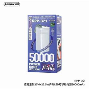 Remax RPP-321 50000mAh 22.5W Chinen Series Fast Charging Power Bank with led light
