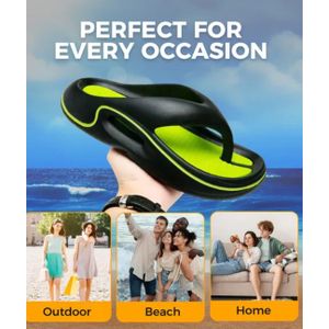 Sizes 44/45 (Shared size).Ultra Soft, Comfortable, Thick-Soled SlippersUltra Soft, Comfortable, Thick Soled Slippers