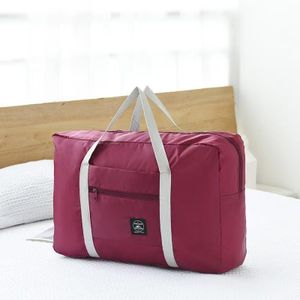 SUNDASELF Fashion Foldable Travelling Bags Unisex Large Capacity Bag Luggage Women WaterProof Handbags Traveller Bags Pull-out travel folding storage bag
