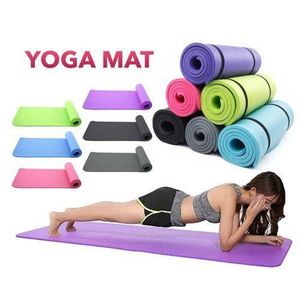 Yoga Mat With Soft Light Weight Tear/Water Resistance & Increased Grip on Smooth Floors 
