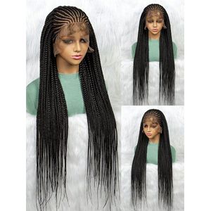 Classic Long Knotless Braids Wig