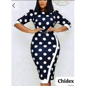 Adorable office gown for ladies 