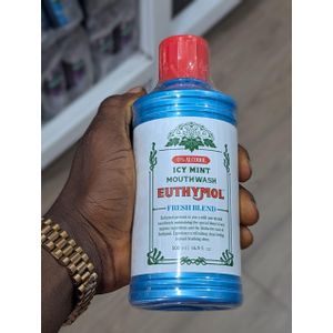 Euthymol Icy Mint Mouthwash (Fresh Blend) - 500ml