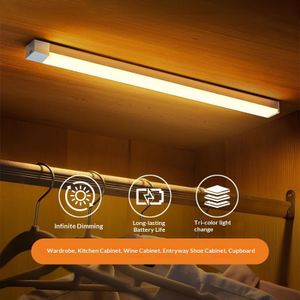 USB Charging Magnetic Suction Cabinet Lamp Night Lights