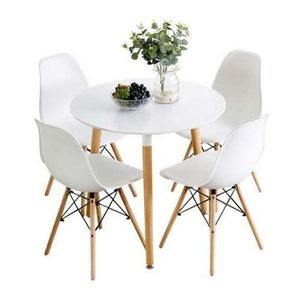 Restaurant Dining Table + 4 Dining Chairs