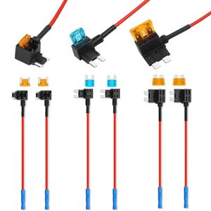 Litoott 6 PACK 3 Types Car Add-a-Circuit Fuse Tap Automotive 12V,ATO ATC ATM
