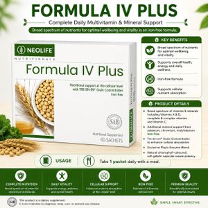 Naturemade Nature Made Formula Iv Plus 30 Sachets – Daily Multivitamin & Mineral Supplement