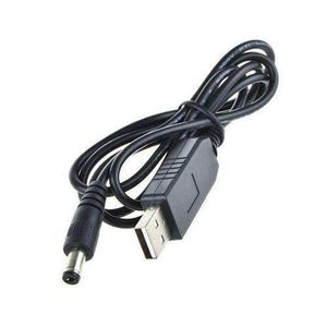 USB to DC Power Boost Converter Cable, 9V to 12V, 1A, 1000mm