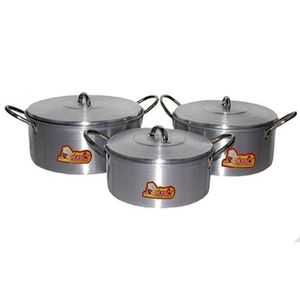 Picasso Cooking Pot Set - 3 Pcs
