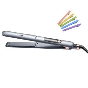 Sokany Ceramic Hair Straightener & Curler – Multi-Function Temperature Control Styling Tool