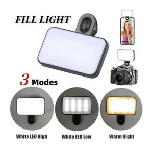 Led Cube Light For Phone Light & Laptop + Video Streaming With Spring Clip
