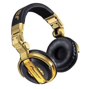 Professional DJ Headphones-Gold Edition Pioneer