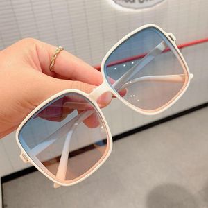 Two-Tone Aesthetic Shades Sunglasses UV400 For Women Men Eyeglasses