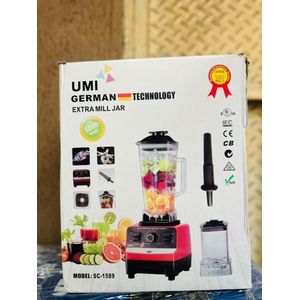 UMI 5500W Commercial Blender SC-1589 - German Technology Heavy Duty Blender with Extra Mill Jar