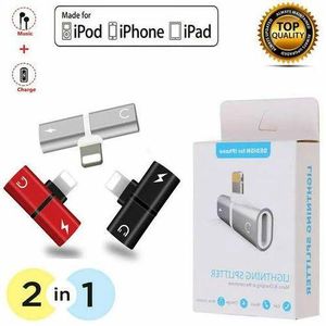 Lightning To 3.5mm Jack Adapter 2 In 1 Headphone Audio Music Play And Charger