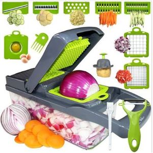 Buy Stainless Steel Nicer Dicer Plus Grater Green 30x12x15centimeter Online  in Oman