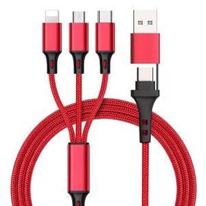 Genera Universal 5-in-1 USB Cellphone Cables, Multiple Charger Cord