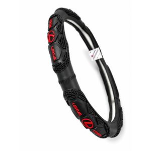 High quality Lexus steering wheel cover - Black