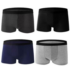 4pcs Men Underwear Boxer Panties Comfortable Soft