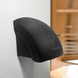 Hand Dryer, Wall Mounted Electric Sensor, ABS Plastic Hand Dryer, Automatic Infrared Touchless Cold/Hot Wind, Toilet, Bathroom For Home and Commercial Use