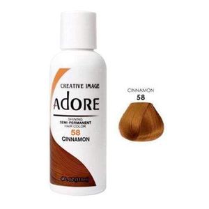 Adore Cinnamon 58 ---- Semi Permanent Hair Colour Dye -