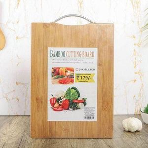 Portable Wooden Chopping Board 24x34cm Thickness 2 centimeters