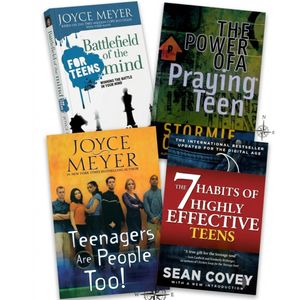 Battlefield of the mind for teens+ Power of a praying teen+ Teenagers are people+ 7 habits of highly effective teens (4 in 1) combo for teens