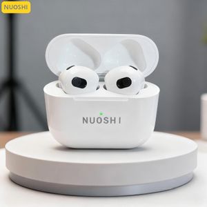 NUOSHI NUOSHI AirPro NS2 Heavy bass Earpods WirelessNoise Cancelling Earphone Super Long batterylife 40H Single ear 4.3g 5.3 Touch Control for all Smart phone Type-C
