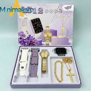 RichRipple Minimalism AS12 2.0 inch Smart Watch 6 in 1 Set of Fine Luxury gift