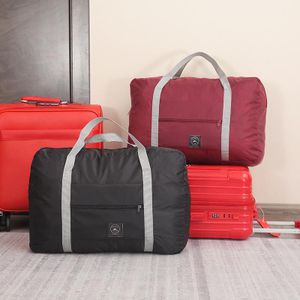 Kingnote Fashion Foldable Travelling Bags Unisex Large Capacity Bag Luggage Women WaterProof Handbags Traveller Bags Pull-out travel folding storage bag