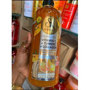 Sk Vitamin C & Turmeric body wash  for Brightening