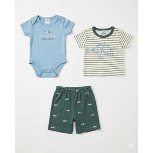 Adorable woof baby boy 3 pcs set
