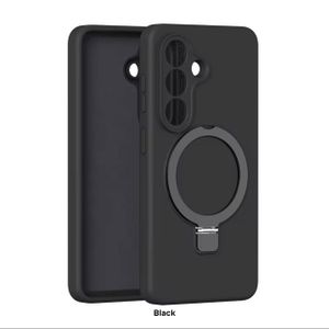 Pouch Shockproof Full-Cover Rotating Magnetic Stand Suitable for Samsung Galaxy S25 plus 