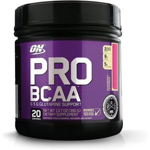 Optimum Nutrition Pro BCAA Powder With Glutamine,Keto Friendly Branched Chain Amino Acids