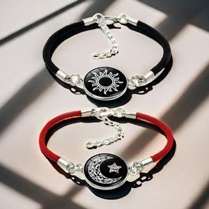 Sun And Moon, Lovers, Weaving, Carrying Strap, Men And Women, Students, Lovers, Luminous, Bracelets, Valentine's Day Gifts