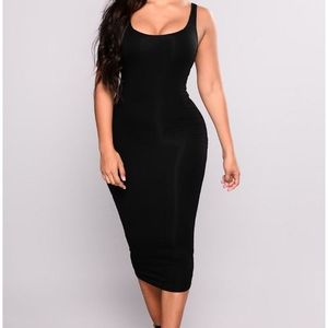 Women's Occident Sleeveless Straight Dress Crew Neck Summer Printed  Vest Dress D | eBay