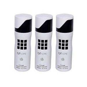 Explore Deodorant Body Spray 3pcs