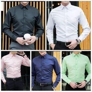 5 in 1 Luxury Corporate Meeting Shirt for Men Executive Long-Sleeve Outfit