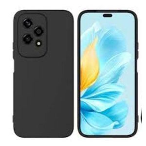 Huawei Honor 200 Lite Silicone Back Cover Case black