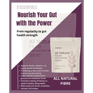 Neo NEOLIFE GNLD All Natural Fibre 510g Dietary Fiber Supplement for Digestive Health, Gut Wellness, Regularity Support, Healthy Weight Management & Overall Wellness